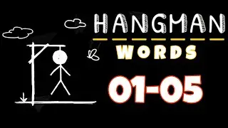 HANGMAN WORDS Two Player Games level 1 2 3 4 5