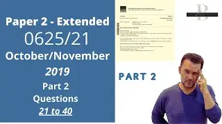 0625/O/N/2019/21 - Physics IGCSE