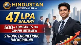 🎥 Hindustan Deemed University Full Video 🔥🎉Placements, Infra, Epic Tour, Labs & Real Student Life! 💥
