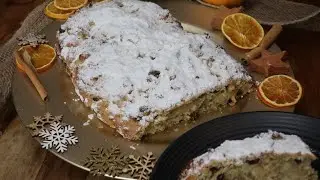 Weihnachtlicher Marzipanstollen 🎄😋