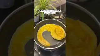 Have you tried the scrambled egg rose trend? #youtubeshorts #trend #viral #petpujaa