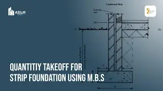 Strip Foundation Quantity Take Off using MyBuildCost
