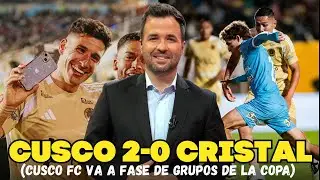 CRISTAL NO PUDO SER PER&Uacute; 2. CUSCO FC ES EL MERECIDO CLASIFICADO A LA FASE DE GRUPOS DE LA COPA. 