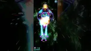Alien Shooter - Beating Boss 43 Mothership - I with 3 deaths only(not good lol)