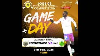 JOGS 06 FOOTBALL COMPETITION 20 YEARS ANNIVERSARY QUATER FINAL ( IFESOWAPO VS IMC)