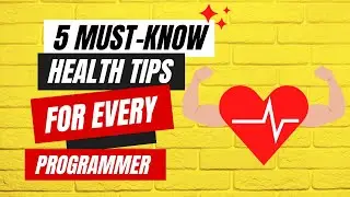 5 Health tips for Programmers