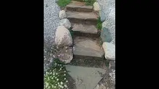 New Stone Stairs by Stone Circle