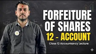 Std 12 Account Forfeiture of share 