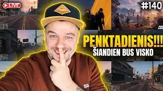 Penktadienis. Senai bebuvome NE? Važiuojam publika!!! | 1️⃣4️⃣0️⃣ SD MARATONAS