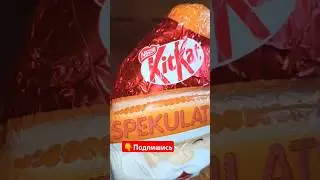 KitKat с имбирным🍪Импорт #обзор#распаковка #вкусняшки #сладости#шортс#киткат #шоколад#shorts#candy