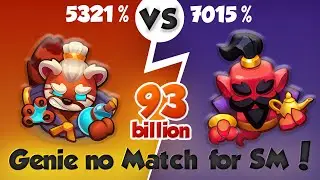 GENIE is no match for SM! 93 Billion | PVP Rush Royale