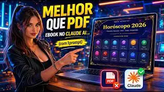 Claude AI: Crie Ebooks Interativos Melhor que PDF e Hospede Grátis (Tutorial 2026)