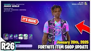 The GOAT JUICE WRLD is BACK! - Fortnite Item Shop