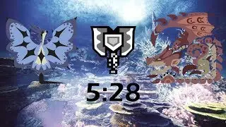 MHWorld - Snow & Cherry Blossoms Solo (Charge Blade) - 5:28