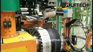 Bladder type auto bead apex line; Apex application line; Apexing line