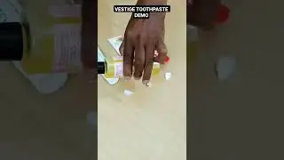 vestige dentassure toothpaste demo #vestigeproducts #vestige #vestigeindia #digestivehealth #nutriti