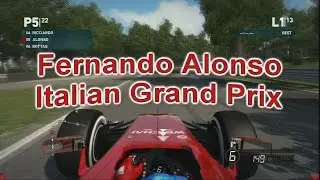 PS3 - F1 2014 - Scuderia Ferrari - Fernando Alonso - Expert - Italian Grand Prix - 25% Race