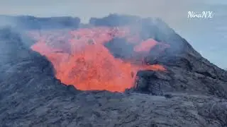 The beautiful volcano Fagradalsfjall! Iceland June 12!🌋🔥🇮🇸
