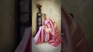 Everyday elegance meets timeless tradition  royal charm of Banarasi sarees with original zari work,