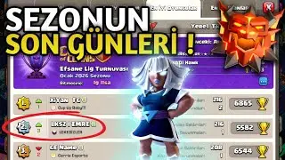 SEZONUN SON GÜNLERİ ! ALEV TOPU METEOR HALA İŞ YAPIYOR MU ? - Clash of Clans