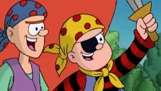 Dennis Vs Pirates! | Dennis and Gnasher | S02 E23-24 | Episode Compilation! | Beano