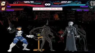 Mugen : Neo, Punisher & Batman Vs Pinhead, Darth Vader & Xenomorph/Alien (Request)
