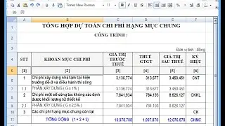 Hạng mục chung