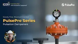 PulsePro&reg; Pulsation Dampeners | Eliminate Pressure Pulsations | Icon Process Controls