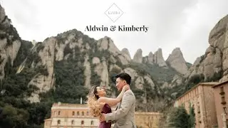 Wedding engagement video in Montserrat, Spain | Aldwin & Kim