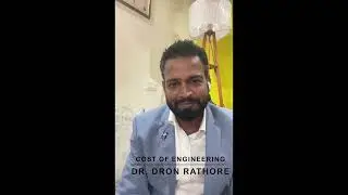 Unemployment - Cost of Engineering - Analysis - Solution by Dr.  Dron Rathore