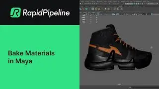 Bake Materials in Maya | Reduce Draw Calls with RapidPipeline