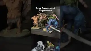 Dungeons and Dragons minis from Saturday game! #dnd #dnd5e #dungeonsanddragons #dndminiatures
