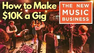 How To Make $10K a Gig Playing Performing Arts Centers