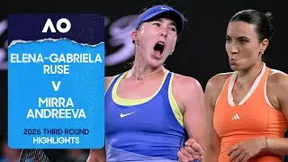 Elena-Gabriela Ruse v Mirra Andreeva Highlights | Australian Open 2026 Third Round