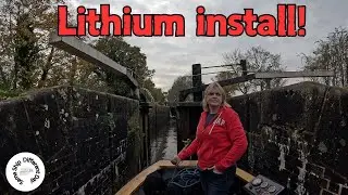We finally get our lithium on NARROWBOAT Kimberley-Jo!