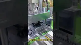 Plastic zipper teeth making machine #zippermachine