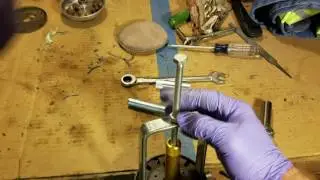 How to use a lock plate removal tool