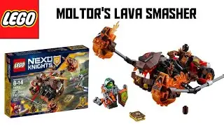 Lego Moltor's Lava Smasher!! Set-70313 NEXO KNIGHTS Review/Speed Build
