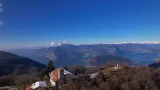 Santa Maria del Giogo - Sulzano - Lago d'Iseo - Drone 4K