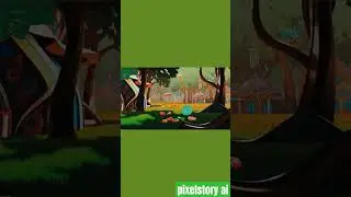 &ldquo;Moebius-Inspired Fantasy Forest&ndash;Luminous Green Storybook World | Unreal-Style Animation Art&rdquo; #viral