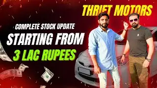🚗 Thrift Motors New Stock Alert &ndash; Starting from Just 3 Lac! 💥 Best Deals in Town