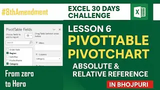 Master Excel in 30 Days | Day 6 | PivotTable | PivotChart