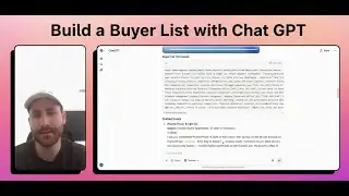 AI for Brokers: Building Buyer Lists with ChatGPT