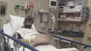 Dedicated Teacher Uses Laptop in ER to Finish Grades Just Hours Before Passing