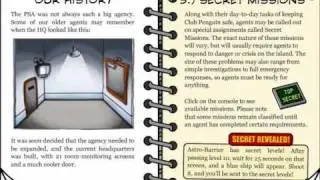 Club Penguin Secret Agent Test and Rewards