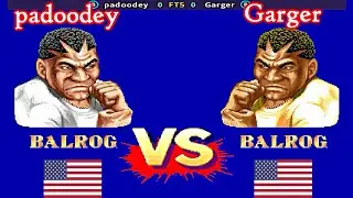 Street Fighter II': Hyper Fighting - padoodey vs Garger FT5 + Rematch