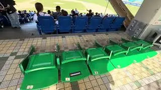 2024.10.13 「內野座椅 整排倒下 」 「2024 Fubon Guardians Fan Fest 富邦悍將 球迷感恩會」 新北市 新莊棒球場