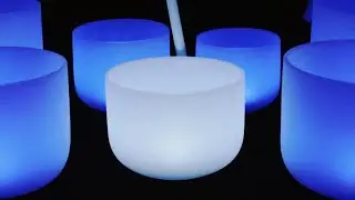432Hz Crystal Bowl Sound Bath - Harmony of Body Mind & Spirit