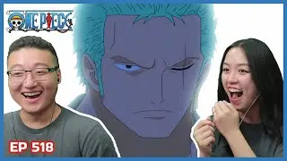HOT DAMN ZOROOOO!! 😍 | One Piece Episode 518 Couples Reaction & Discussion
