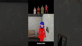 Small to Big Size Iron Ladybug Granny Mod Menu Animation
